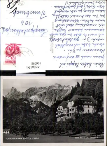 196798,Schruns Maria Rast geg. Zimba pub Risch Lau 5542