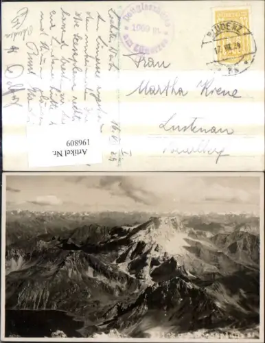 196809,Foto Ak Blick v. d. Scesaplana Bludenz