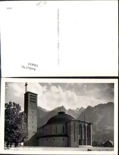 196815,Bludenz Hl Kreuzkirche Kirche