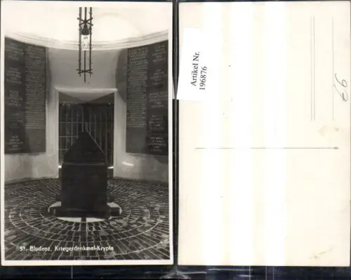 196876,Bludenz Kriegerdenkmal Krypta Foto Ak