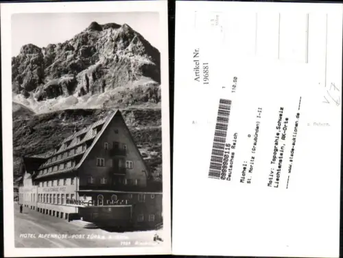 196881,Hotel Alpenrose Post Zürs a. Arlberg pub Risch Lau 2603