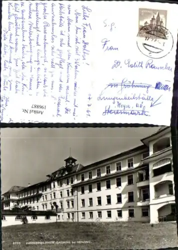 196887,Gaisbühl b. Nenzing Lungenheilanstalt