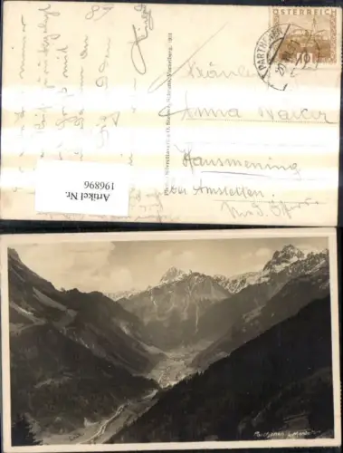 196896,Parthenen Partenen i. Montafon Foto Ak