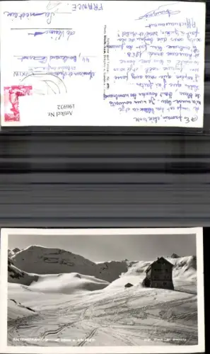 196932,Kaltenberghütte a. Arlberg Klösterle Winteransicht pub Risch Lau 4731