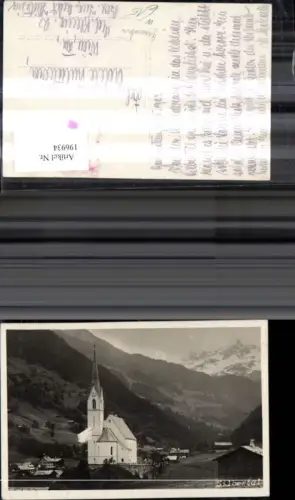 196934,Silbertal i. Montafon Gauerstein Ansicht m. Kirche