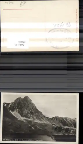 196935,Tilisuna See m. Seehorn b. Schruns