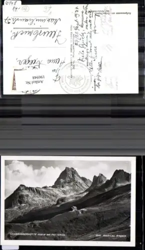 196948,Heilbronnerhütte m. Patteriol Gaschurn pub Risch Lau 3242