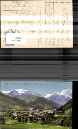 196952Schruns Montafon Totale m. Zimbaspitze pub Purger e Co 11027