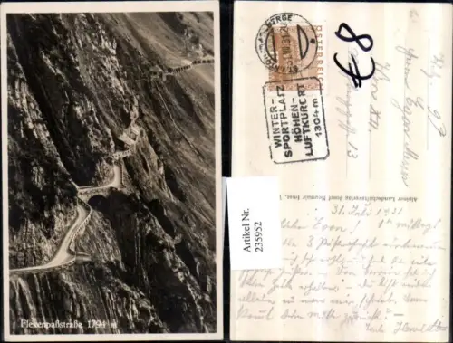 235952,Flexenpass Straße b. Lech am Arlberg