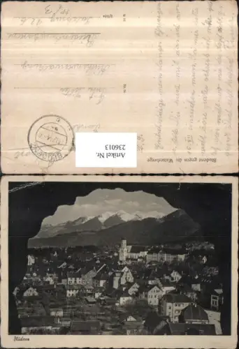 236013,Bludenz Totale geg. d. Walserberge Feldpost