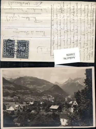 236058,Schruns im Montafon Teilansicht