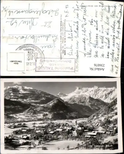 236076,Schruns im Montafon Totale Winterbild pub Risch-Lau 7795