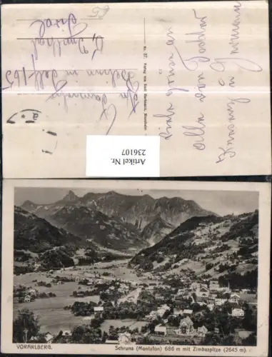 236107,Schruns im Montafon Totale m. Zimbaspitze