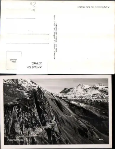 273962,Flexenstraße b. Lech Zürs am Arlberg Bergkulisse pub Risch-Lau 4458