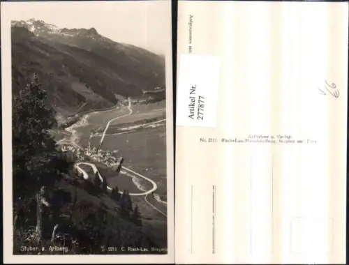 277877,Stuben am Arlberg Totale Bergkulisse pub Foto Risch-Lau 2211