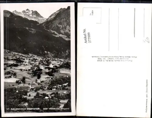 277909,St. Gallenkirch im Montafon Totale Bergkulisse pub Foto Risch-Lau 7220
