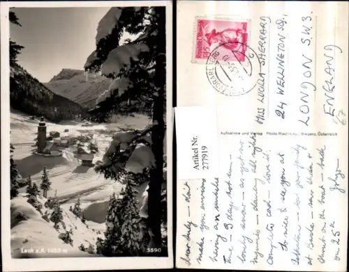 277919,Lech am Arlberg Totale Winterbild pub Foto Risch-Lau 5590