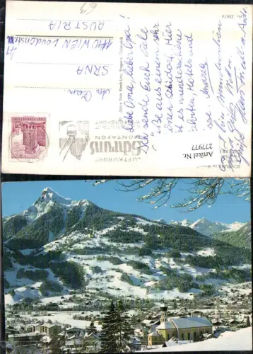 277977,Schruns im Montafon Totale geg. Mittagspitze u. Grabs Bergkulisse Winterbild pub Foto Risch-Lau 35674
