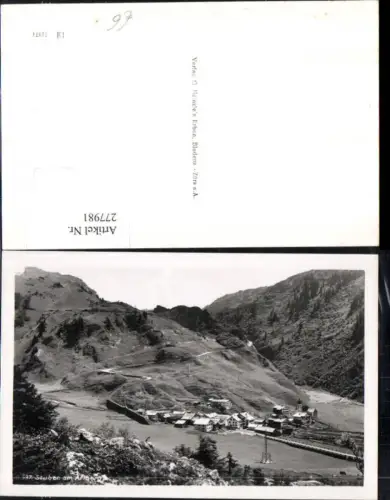 277981,Stuben am Arlberg Totale Bergkulisse