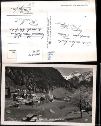 277991,Gaschurn im Montafon Totale Bergkulisse pub Foto Risch-Lau 4754