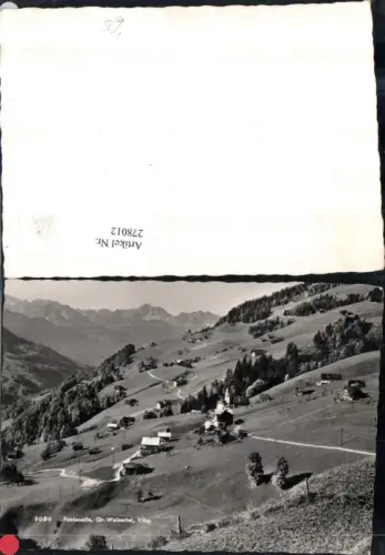 278012,Fontanella im Großwalstertal Totale Bergkulisse pub Foto Rhomberg