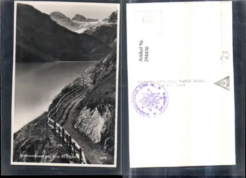 294436,Vermuntstausee geg. Piz Buin Bergkulisse b. Gaschurn