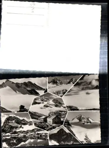 307855,Wiesbadener-Hütte Berghütte b. Partenen Bergkulisse Mehrbildkarte pub Foto Rhomberg