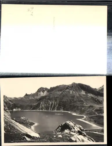 307885,Douglashütte Lünersee See b. Brand Bergkulisse pub Foto Hegenbart