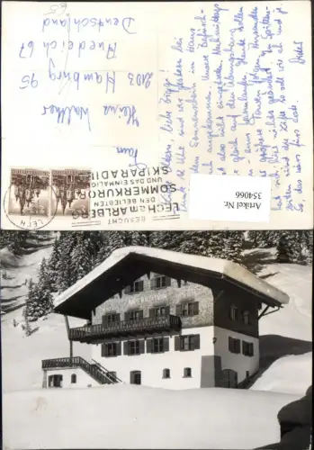354066,Lech am Arlberg Haus Waldesruh Winterbild