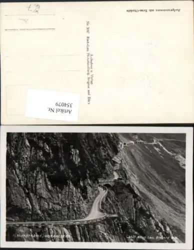 354079,Flexenstraße b. Zürs Lech am Arlberg pub Risch-Lau 3047