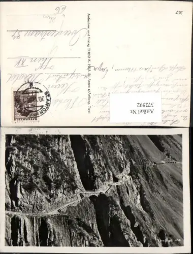 372592,Flexenstraße b. Lech am Arlberg Brücke