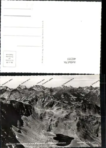 402355,Wormser-Hütte Berghütte b. Schruns m. Kreuzjoch Bergkulisse pub Risch-Lau 11587
