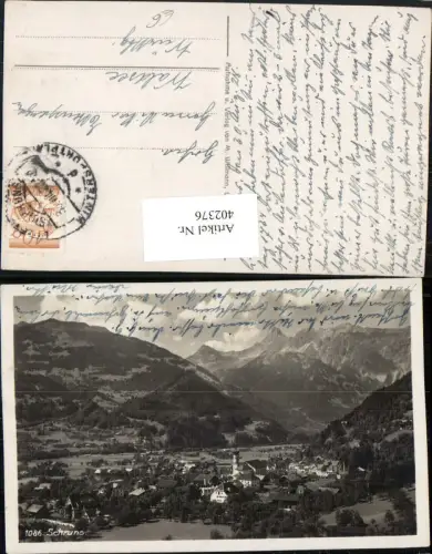 402376,Schruns Totale Bergkulisse