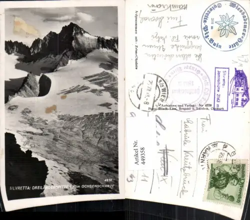 449358,Silvretta Dreiländerspitze Ochsenscharte b. Gaschurn pub Risch-Lau 4370