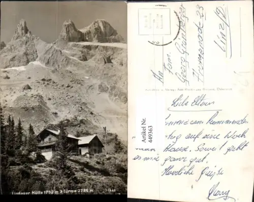 449363,Lindauer Hütte Berghütte b. Tschagguns Bergkulisse pub Risch-Lau 11640