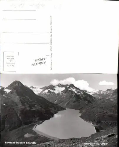 449398,Fermunt-Stausee b. Partenen Bergkulisse pub Risch-Lau 2187