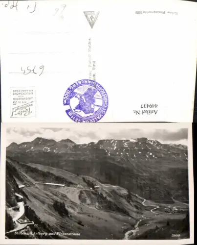 449437,Stuben Totale m. Arlberg u. Flexenstraße Bergkulisse