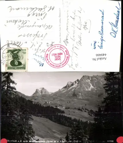 449466,Oberlech am Arlberg m. Widderstein Bergkulisse pub Risch-Lau 10108