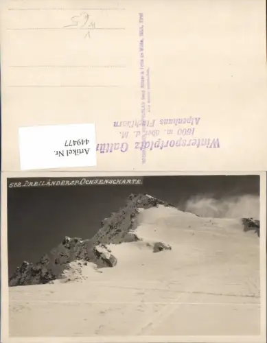 449477,Dreiländerspitze Ochsenscharte b. Gaschurn pub Sepp Ritzer Igls 582