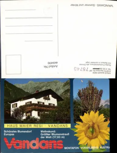 449490,Vandans Haus Maier Resi Mehrbildkarte