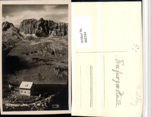 488384,Freiburgerhütte Berghütte b. Dalaas Bergkulisse pub Foto Fritz jr.