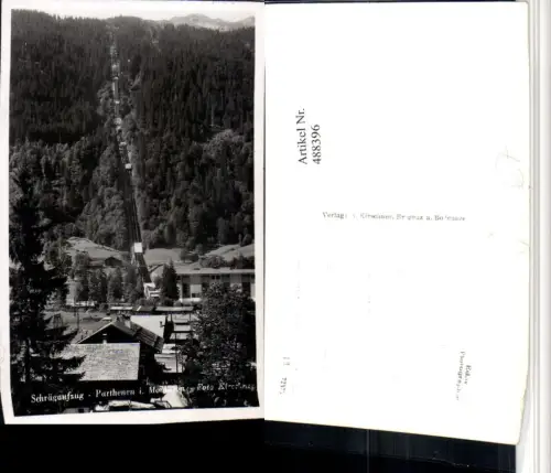 488396,Partehen Partenen Schrägaufzug