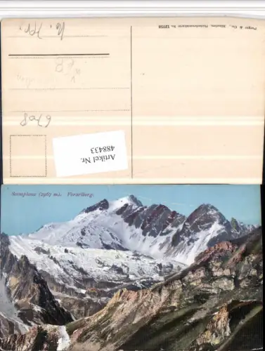 488433,Scesaplana b. Bludenz Bergkulisse pub Purger e Co 12758