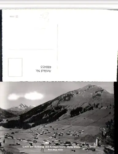 488455,Lech am Arlberg Totale m. Kriegerhorn Bergkulisse pub Foto Nipp 3200
