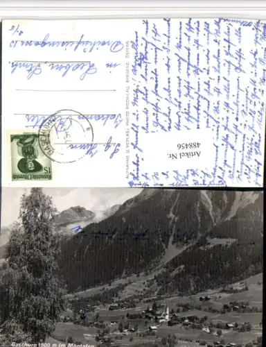 488456,Gaschurn im Montafon Totale Bergkulisse pub Risch-Lau 208