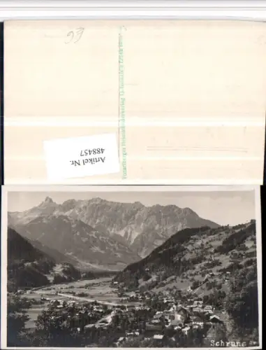 488457,Schruns Totale Bergkulisse