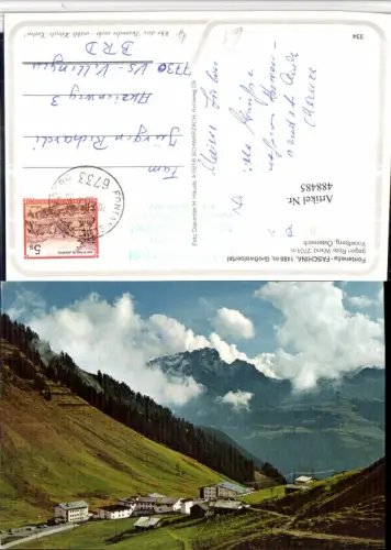 488485,Fontanella Faschina geg. Rote Wand Bergkulisse