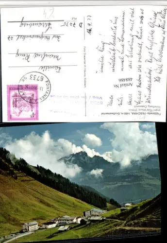 488486,Fontanella Faschina geg. Rote Wand Bergkulisse