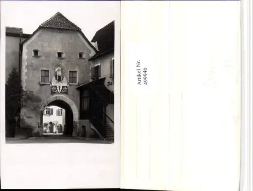 499946,Foto AK Bludenz Herzog Friedrich von Österreich Tor