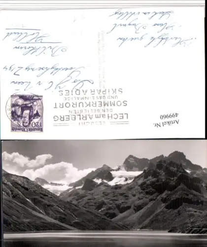 499960,Silvretta Stausee b. Gaschurn geg. Piz Buin Bergkulisse pub Foto Wolf